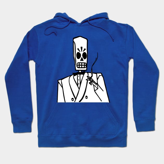 Manny Calavera Grim Fandango Hoodie by Alfons